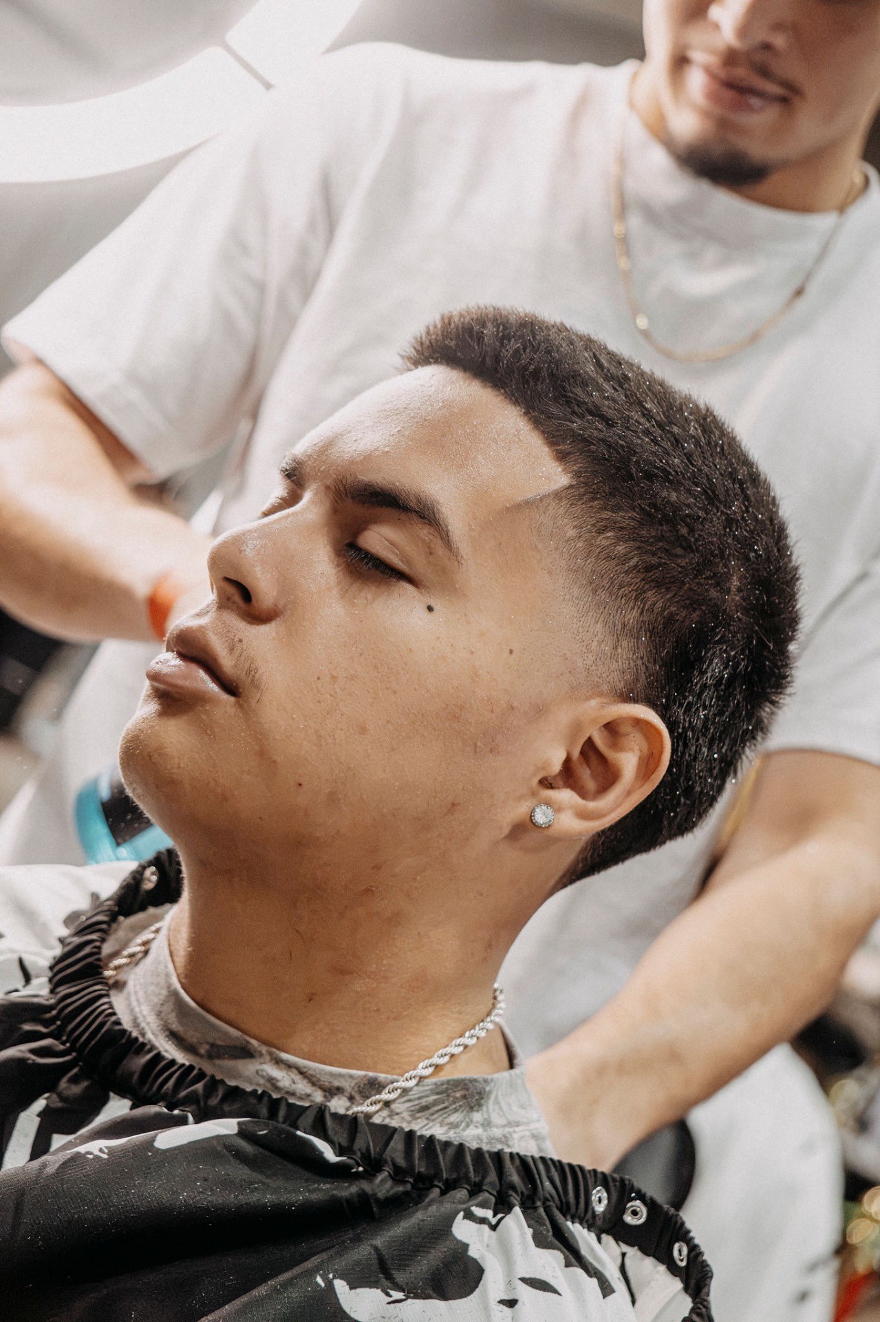 Fresh haircut completed on the Hall of Cuts Expo floor