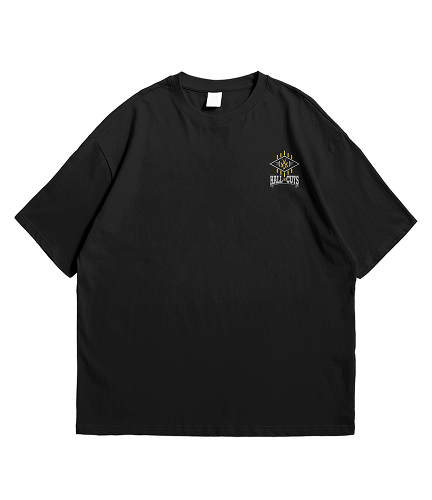 Where Diversity Meets Style Graphic Tee — Black