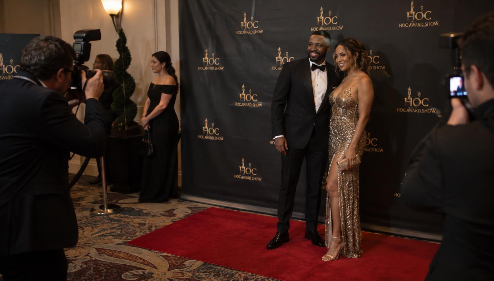 HOC Award Show red carpet